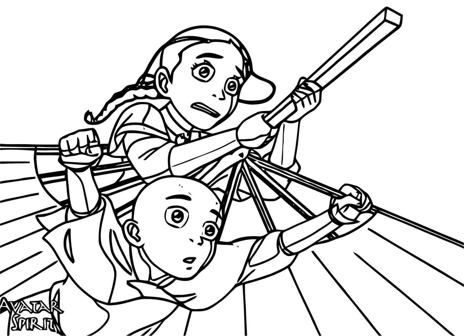 Free printable Avatar: The Last Airbender coloring page #208138 from Animation Movies collection