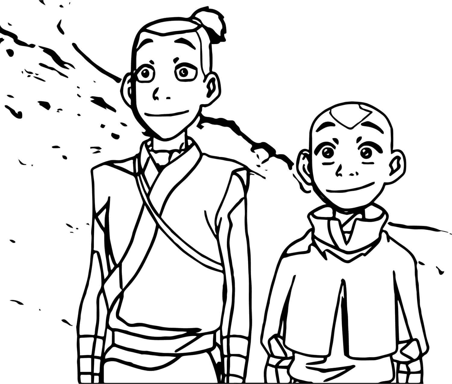 Coloring page: Avatar: The Last Airbender (Animation Movies) #208140 - Free Printable Coloring Pages