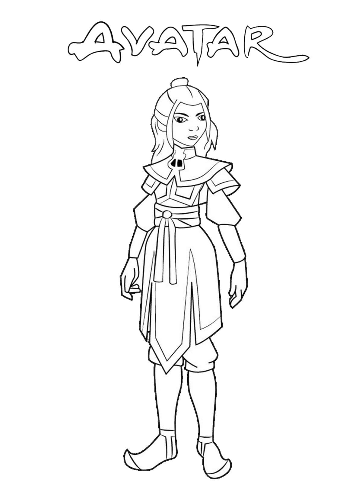 Free printable Avatar: The Last Airbender coloring page #208177 from Animation Movies collection