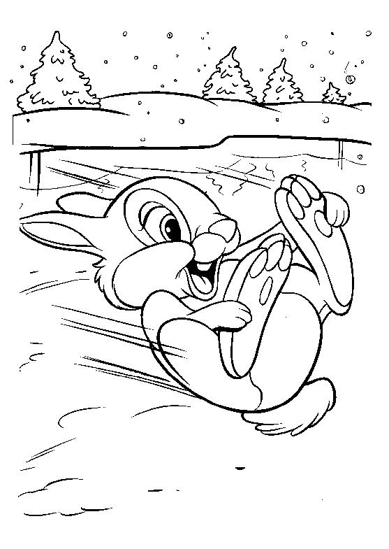 Coloring page: Bambi (Animation Movies) #128515 - Free Printable Coloring Pages