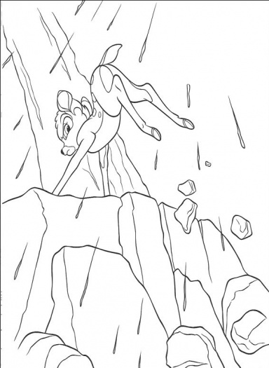 Coloring page: Bambi (Animation Movies) #128592 - Free Printable Coloring Pages