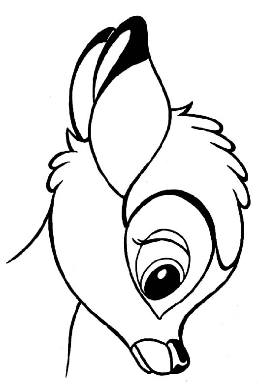 Coloring page: Bambi (Animation Movies) #128609 - Free Printable Coloring Pages