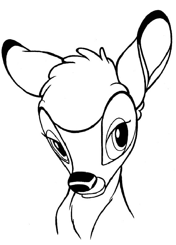 Coloring page: Bambi (Animation Movies) #128614 - Free Printable Coloring Pages