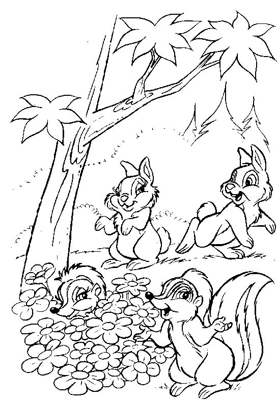 Coloring page: Bambi (Animation Movies) #128645 - Free Printable Coloring Pages