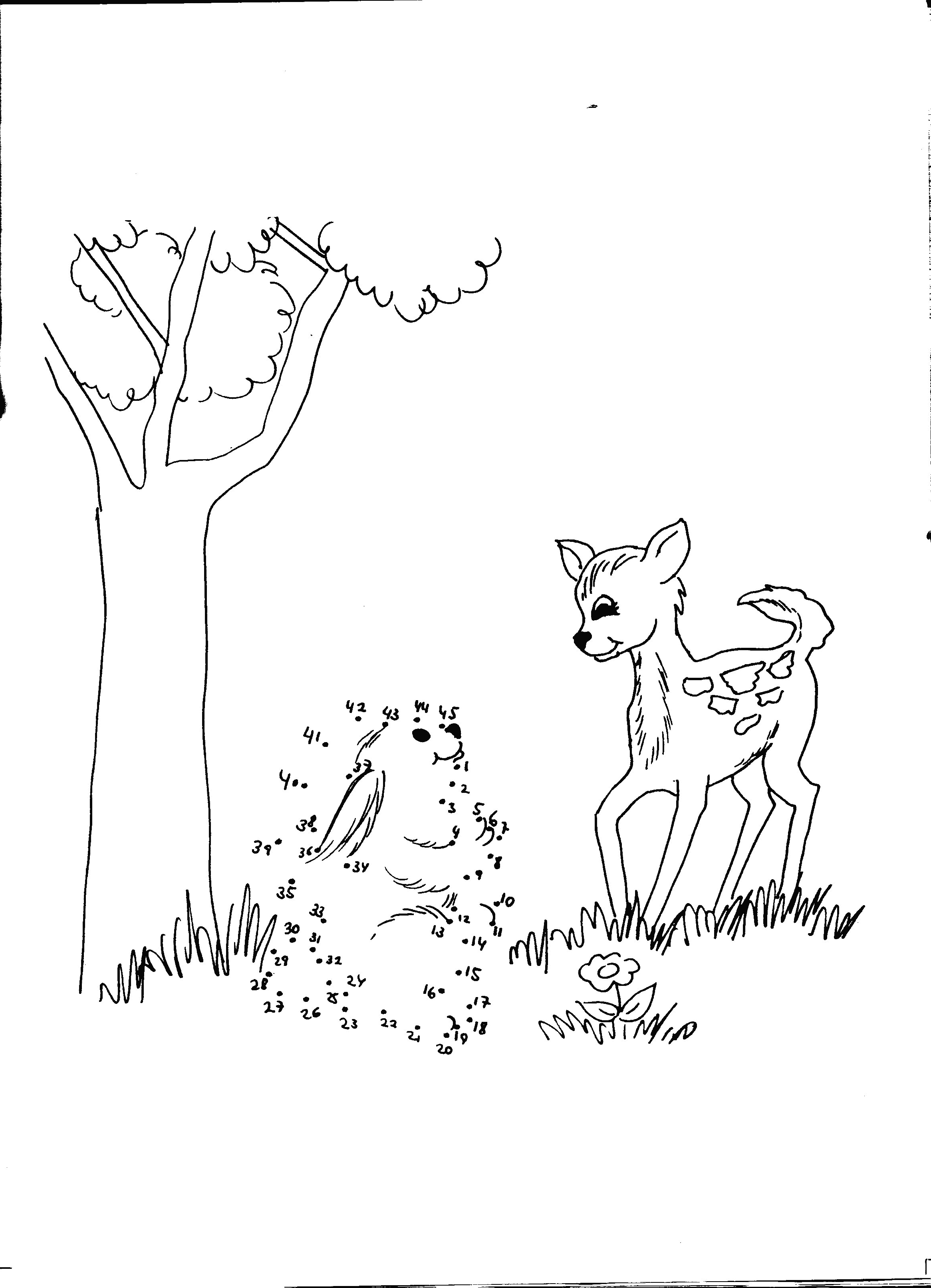 Coloring page: Bambi (Animation Movies) #128679 - Free Printable Coloring Pages