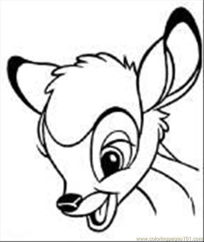 Coloring page: Bambi (Animation Movies) #128699 - Free Printable Coloring Pages