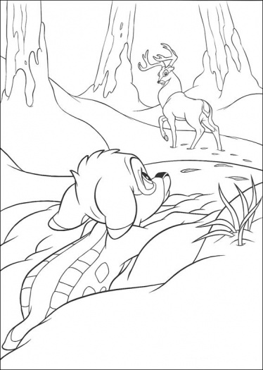 Coloring page: Bambi (Animation Movies) #128709 - Free Printable Coloring Pages