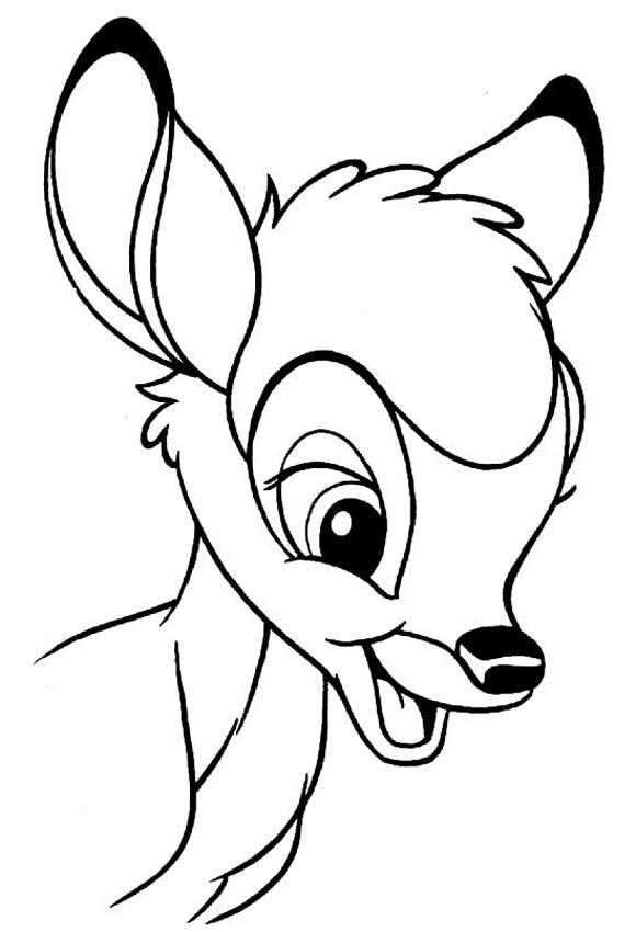 Coloring page: Bambi (Animation Movies) #128718 - Free Printable Coloring Pages