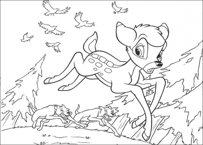 Coloring page: Bambi (Animation Movies) #128729 - Free Printable Coloring Pages