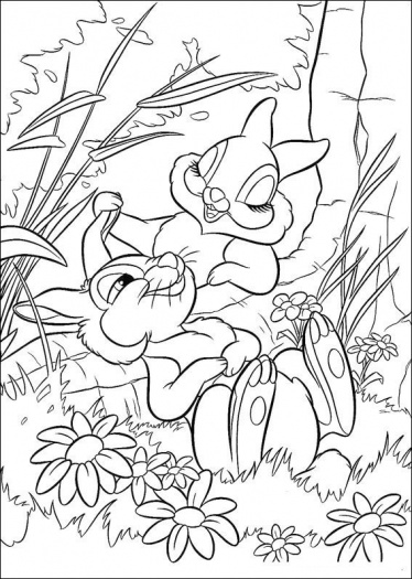 Coloring page: Bambi (Animation Movies) #128742 - Free Printable Coloring Pages