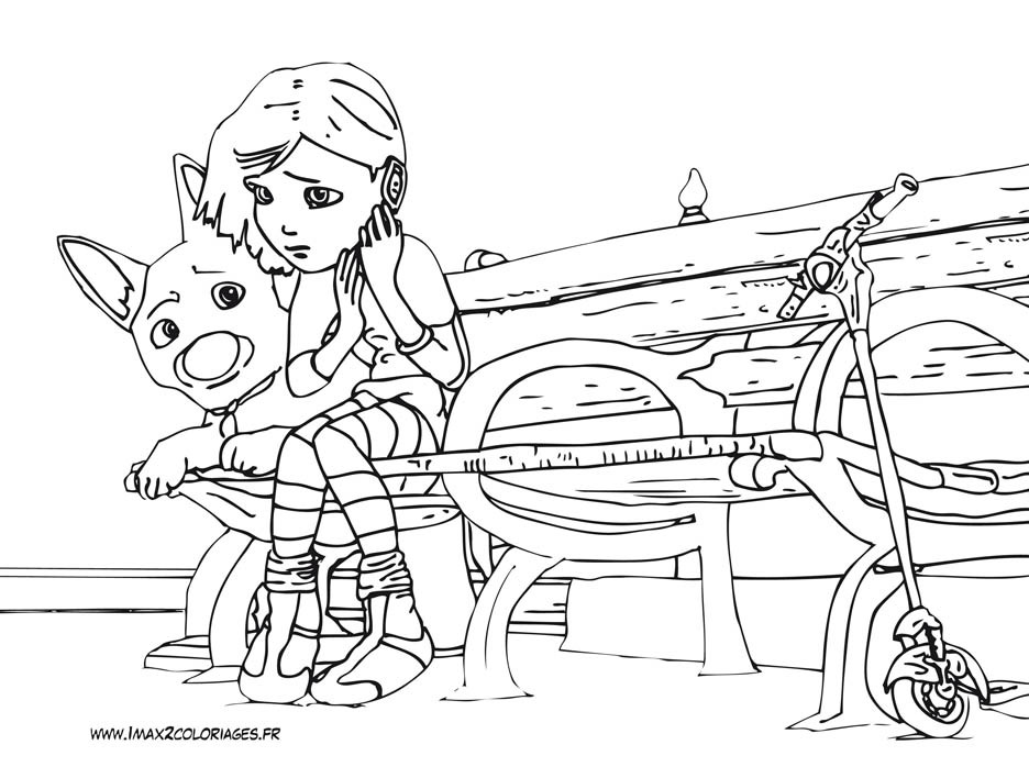Coloring page: Bolt (Animation Movies) #131741 - Free Printable Coloring Pages