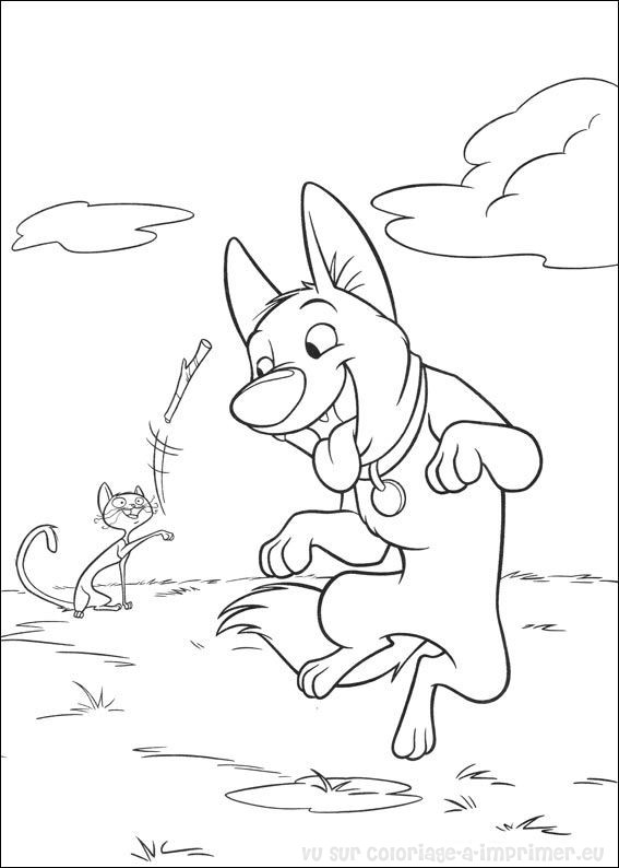Coloring page: Bolt (Animation Movies) #131744 - Free Printable Coloring Pages