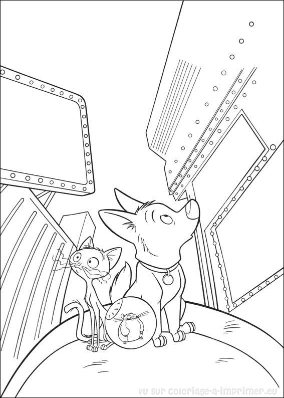 Coloring page: Bolt (Animation Movies) #131770 - Free Printable Coloring Pages