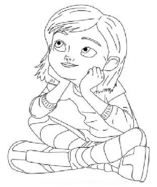Coloring page: Bolt (Animation Movies) #131775 - Free Printable Coloring Pages