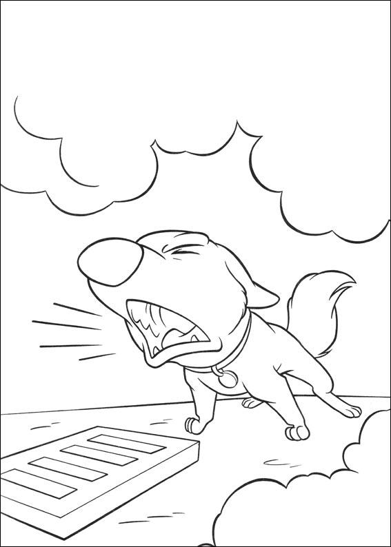 Coloring page: Bolt (Animation Movies) #131780 - Free Printable Coloring Pages
