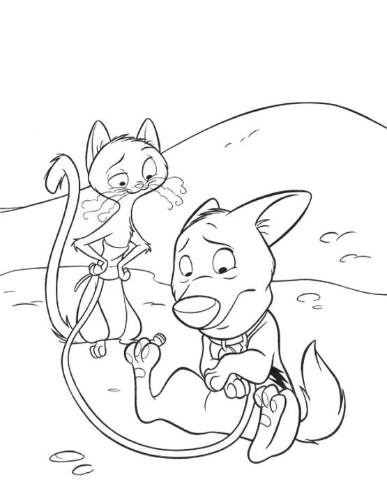 Coloring page: Bolt (Animation Movies) #131785 - Free Printable Coloring Pages