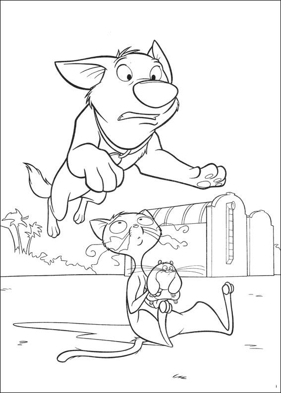Coloring page: Bolt (Animation Movies) #131786 - Free Printable Coloring Pages