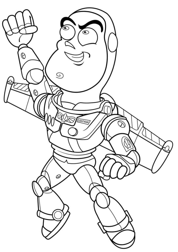 Free printable Buzz Lightyear coloring page #185060 from Animation Movies collection Free printable Buzz Lightyear coloring page #185060 from Animation Movies collection