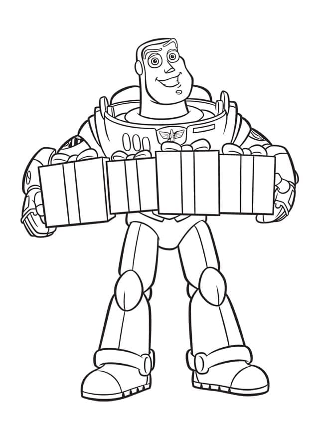 Free printable Buzz Lightyear coloring page #185067 from Animation Movies collection