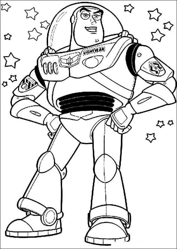 Free printable Buzz Lightyear coloring page #185075 from Animation Movies collection Free printable Buzz Lightyear coloring page #185075 from Animation Movies collection