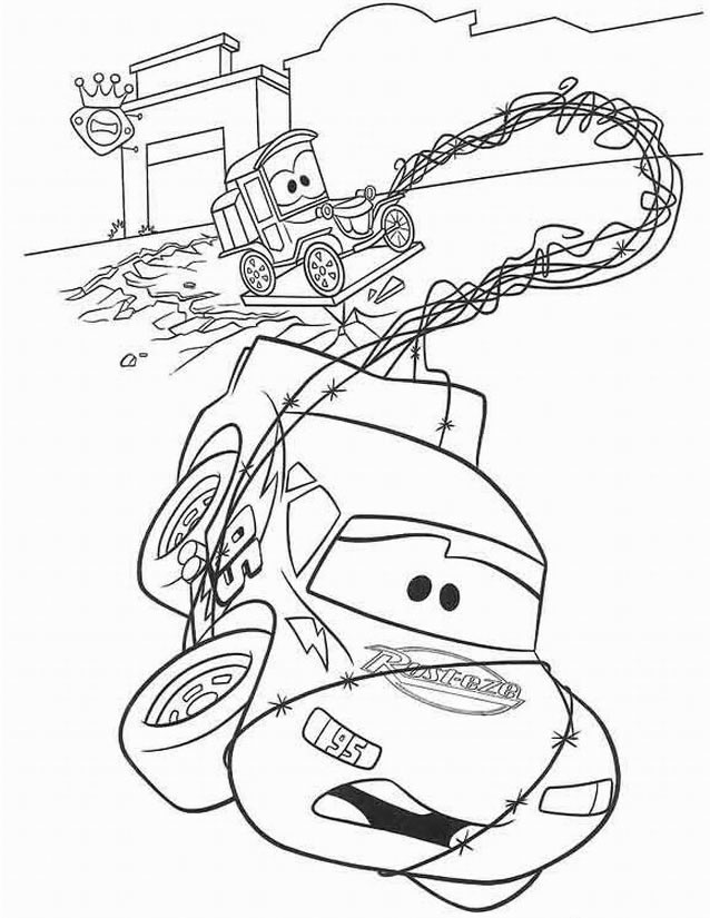 Coloring page: Cars (Animation Movies) #132521 - Free Printable Coloring Pages