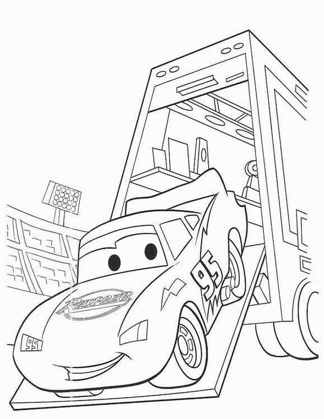 Coloring page: Cars (Animation Movies) #132525 - Free Printable Coloring Pages