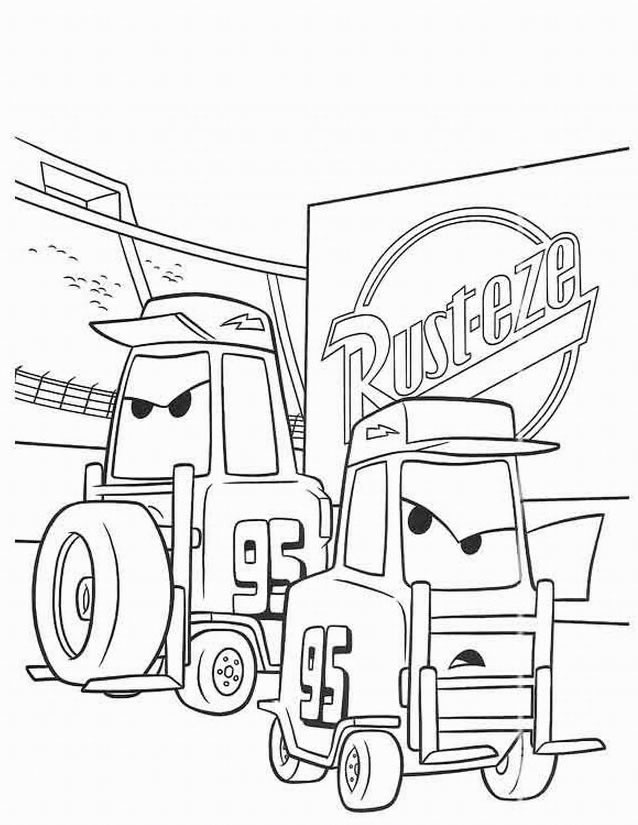 Coloring page: Cars (Animation Movies) #132528 - Free Printable Coloring Pages