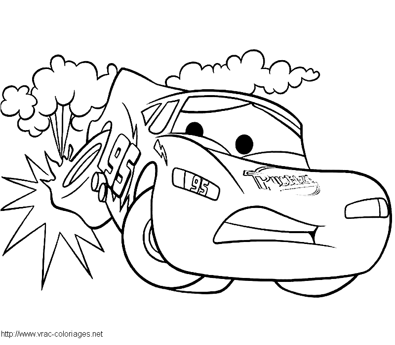 Coloring page: Cars (Animation Movies) #132539 - Free Printable Coloring Pages