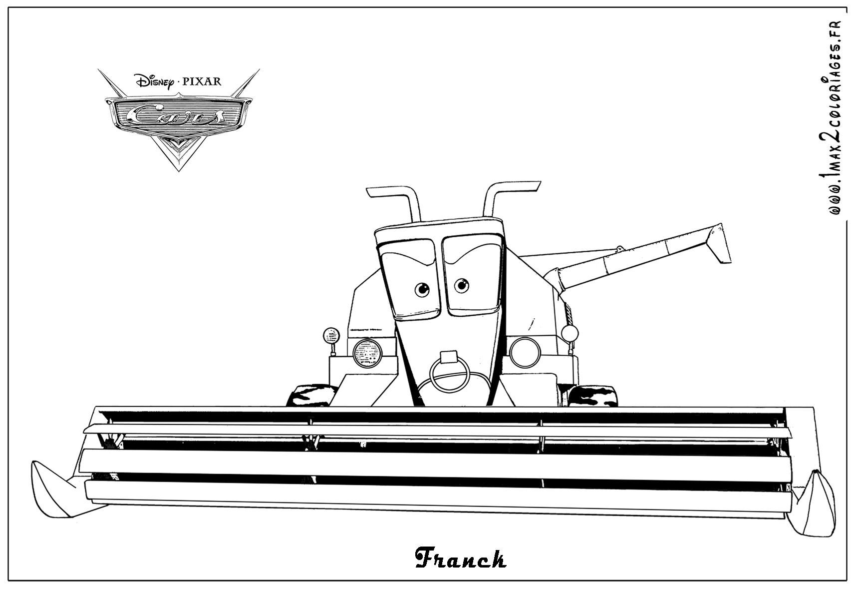 Coloring page: Cars (Animation Movies) #132541 - Free Printable Coloring Pages