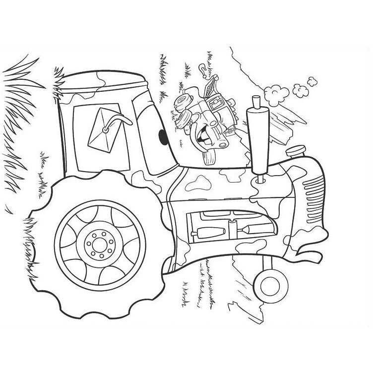 Coloring page: Cars (Animation Movies) #132557 - Free Printable Coloring Pages