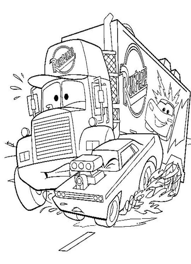 Coloring page: Cars (Animation Movies) #132561 - Free Printable Coloring Pages