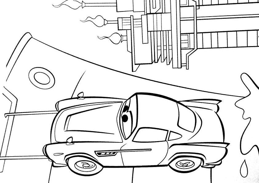 Coloring page: Cars (Animation Movies) #132568 - Free Printable Coloring Pages
