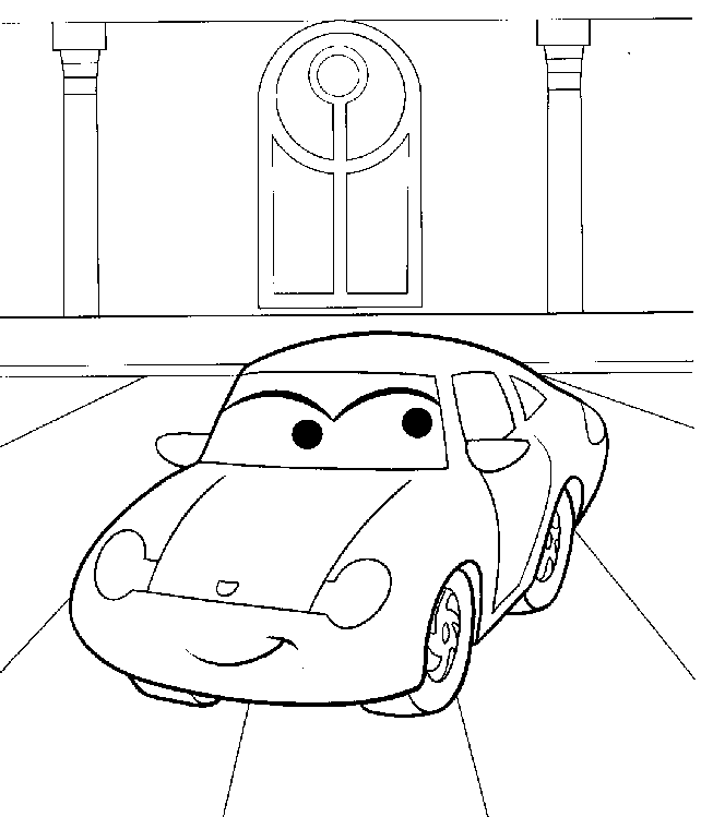 Coloring page: Cars (Animation Movies) #132577 - Free Printable Coloring Pages