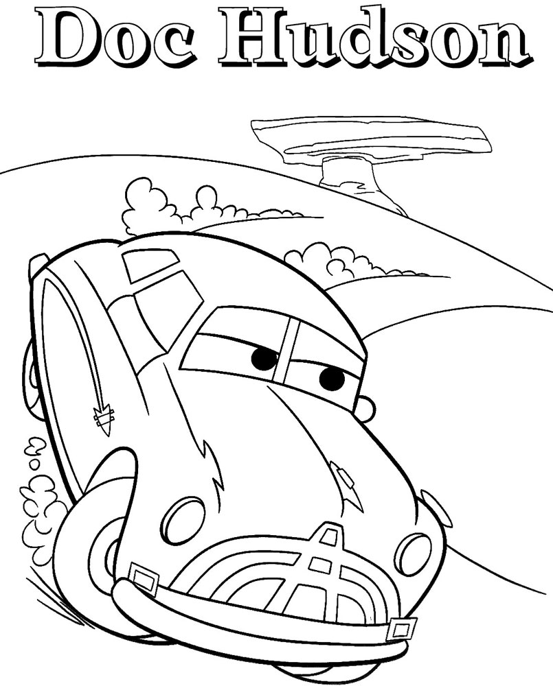 Coloring page: Cars (Animation Movies) #132579 - Free Printable Coloring Pages