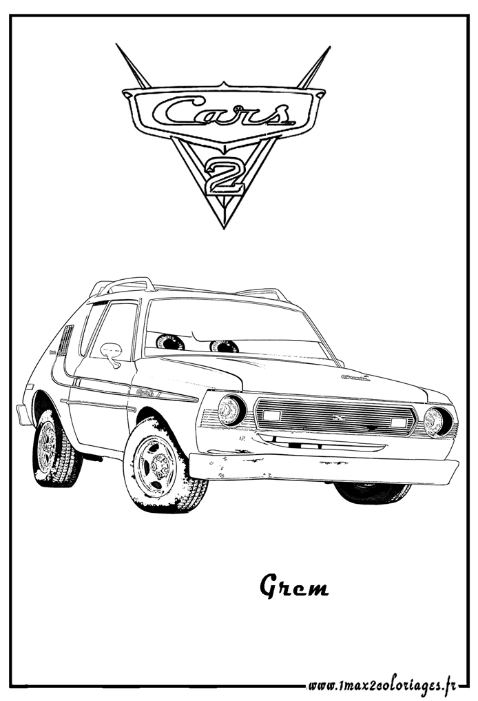 Coloring page: Cars (Animation Movies) #132598 - Free Printable Coloring Pages