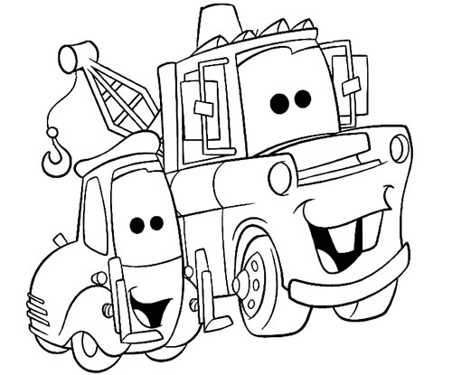 Coloring page: Cars (Animation Movies) #132599 - Free Printable Coloring Pages