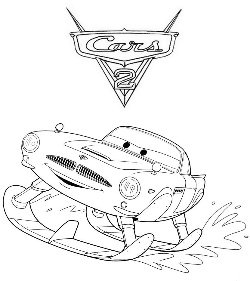 Coloring page: Cars (Animation Movies) #132614 - Free Printable Coloring Pages
