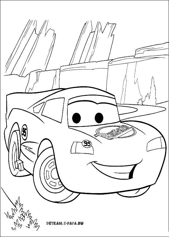 Coloring page: Cars (Animation Movies) #132615 - Free Printable Coloring Pages