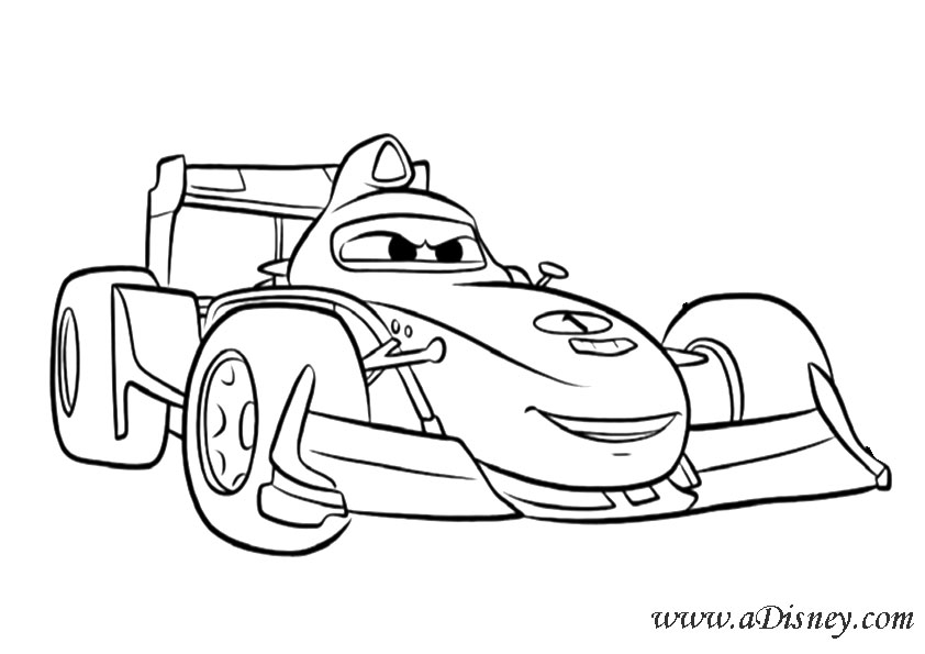 Coloring page: Cars (Animation Movies) #132624 - Free Printable Coloring Pages