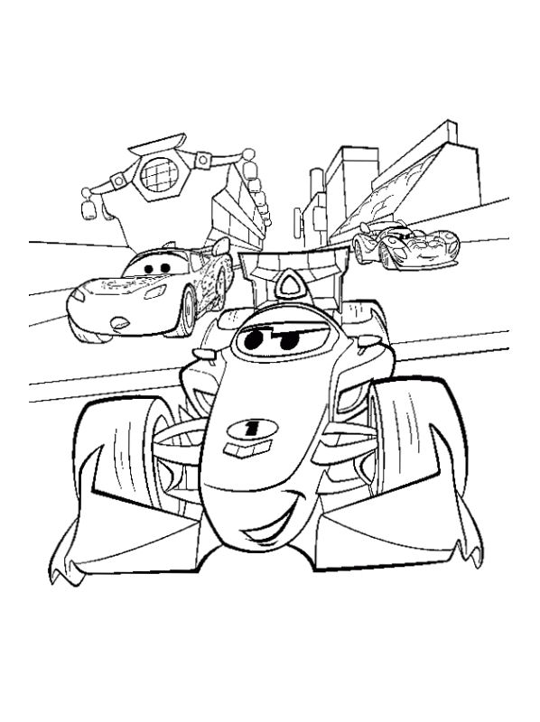 Coloring page: Cars (Animation Movies) #132639 - Free Printable Coloring Pages