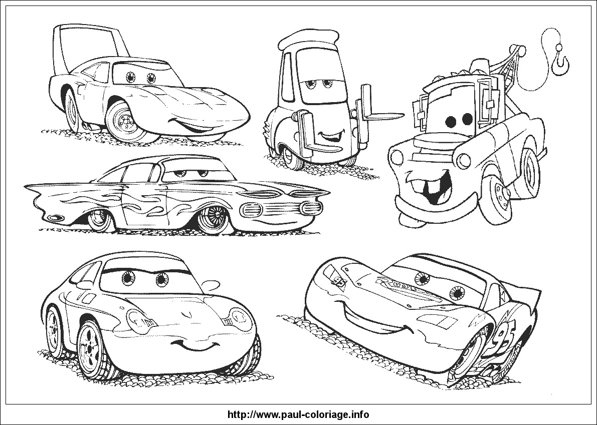 Coloring page: Cars (Animation Movies) #132671 - Free Printable Coloring Pages
