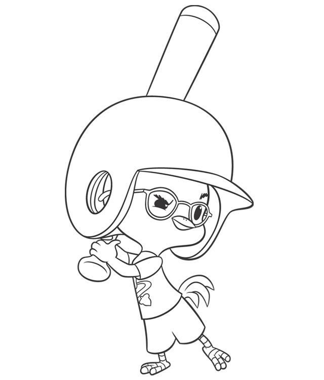 Coloring page: Chicken Little (Animation Movies) #72653 - Free Printable Coloring Pages