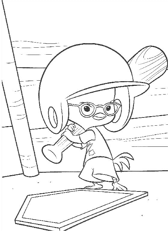 Coloring page: Chicken Little (Animation Movies) #72655 - Free Printable Coloring Pages