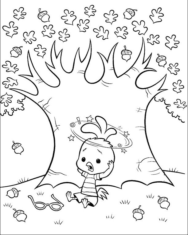 Coloring page: Chicken Little (Animation Movies) #72672 - Free Printable Coloring Pages