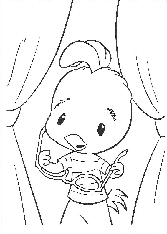 Coloring page: Chicken Little (Animation Movies) #72676 - Free Printable Coloring Pages