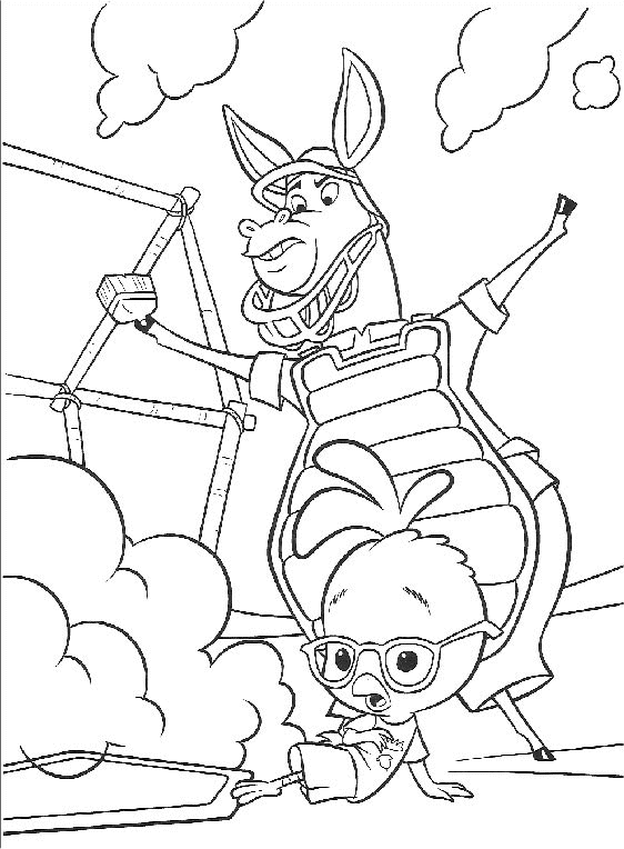 Coloring page: Chicken Little (Animation Movies) #72686 - Free Printable Coloring Pages