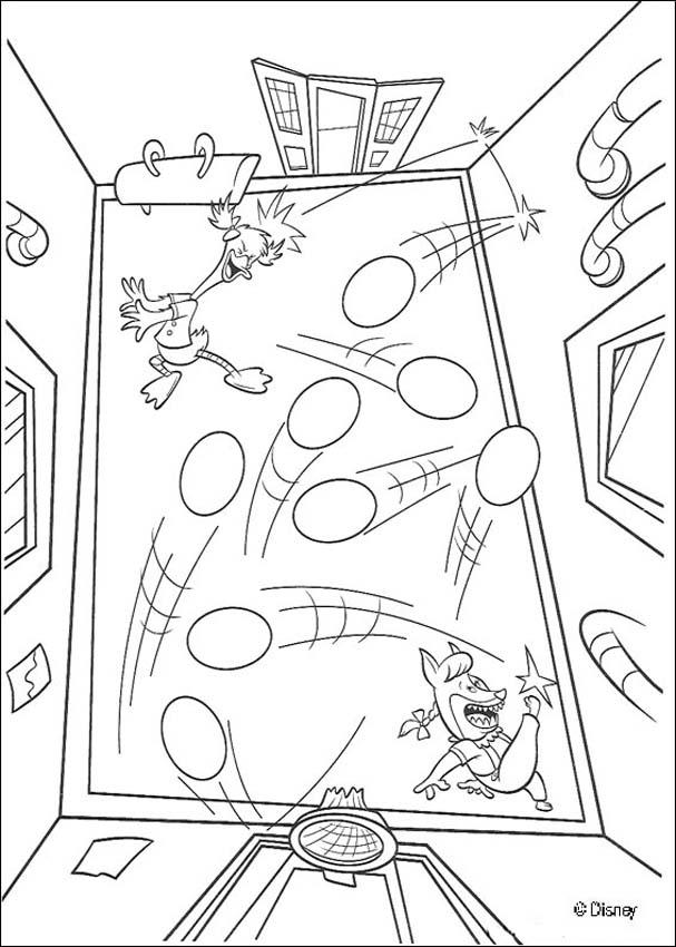 Coloring page: Chicken Little (Animation Movies) #72687 - Free Printable Coloring Pages