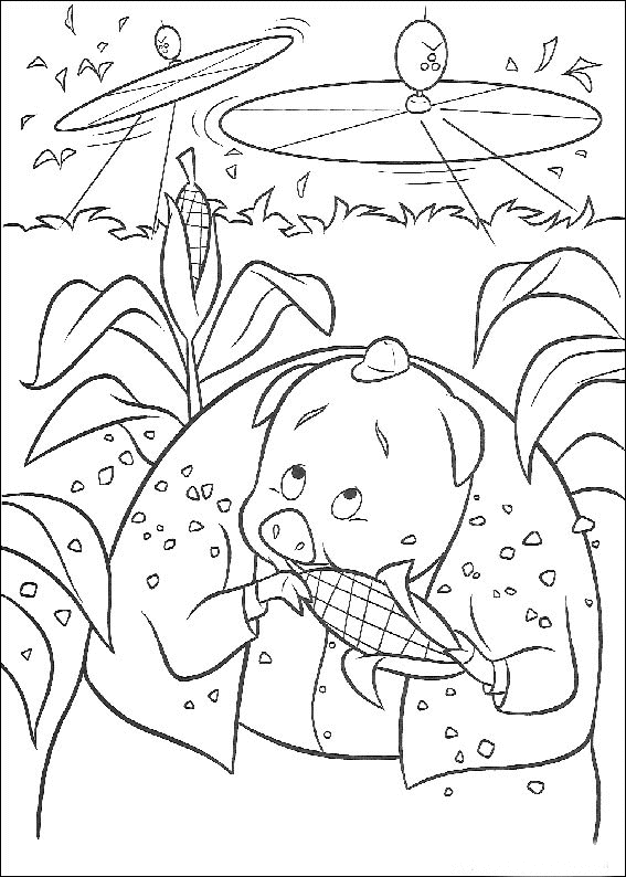Coloring page: Chicken Little (Animation Movies) #72691 - Free Printable Coloring Pages