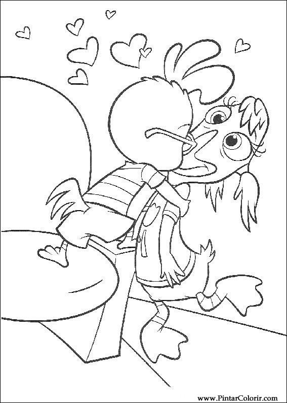 Coloring page: Chicken Little (Animation Movies) #72693 - Free Printable Coloring Pages