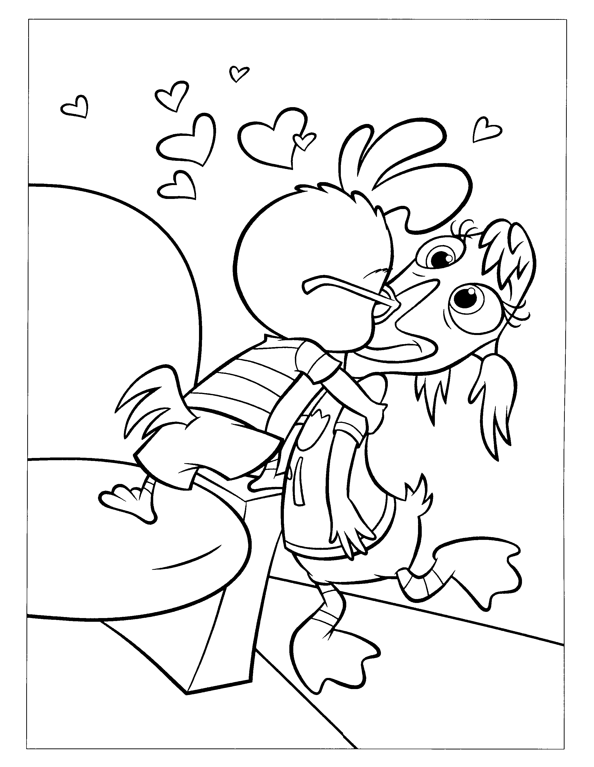 Coloring page: Chicken Little (Animation Movies) #72745 - Free Printable Coloring Pages